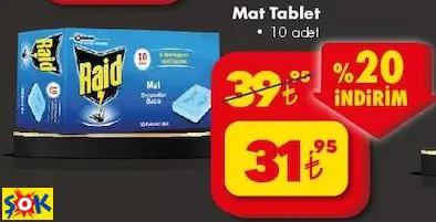 RAİD MAT TABLET RAİD MAT TABLET